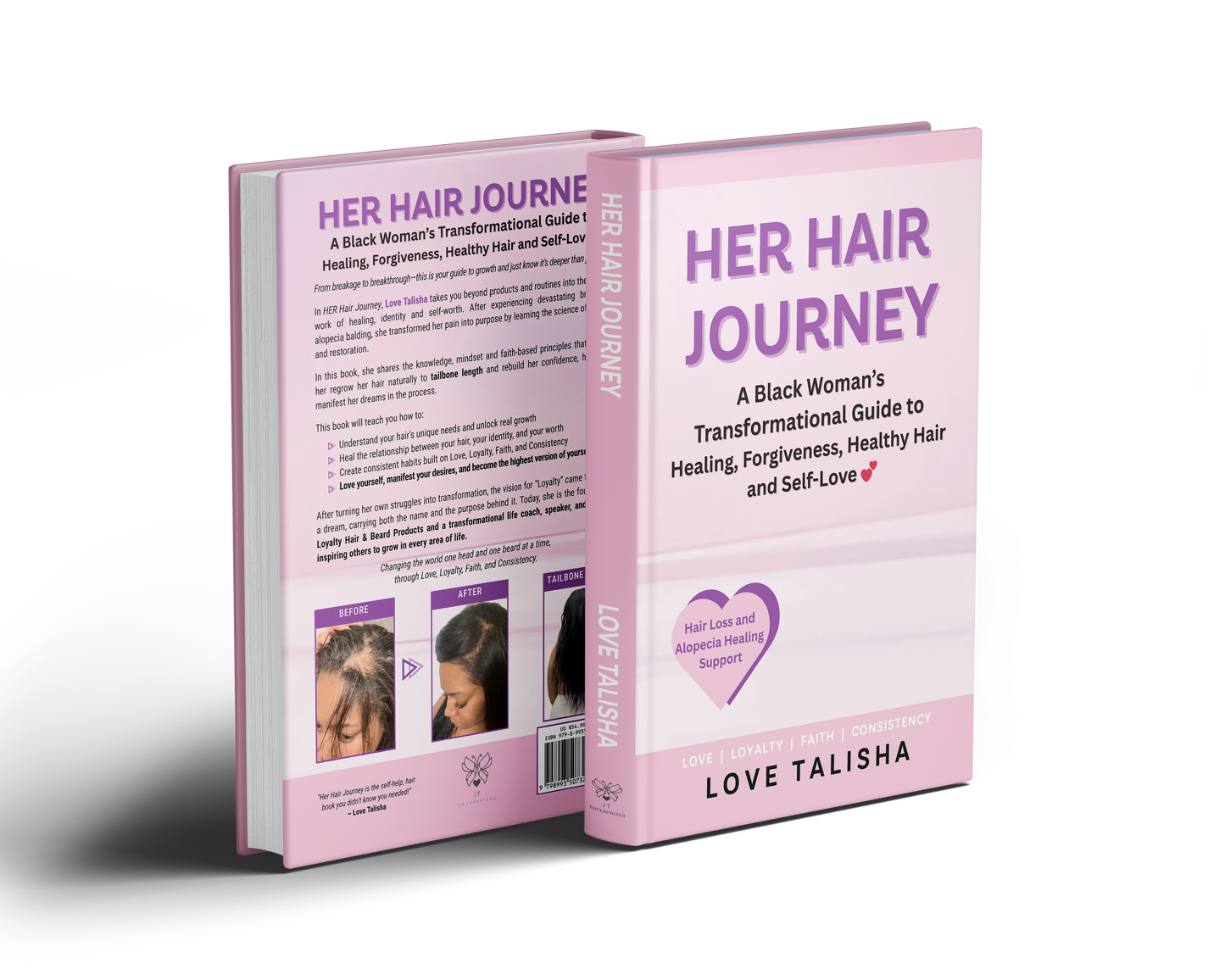 HER Hair Journey Book (Hardcover)