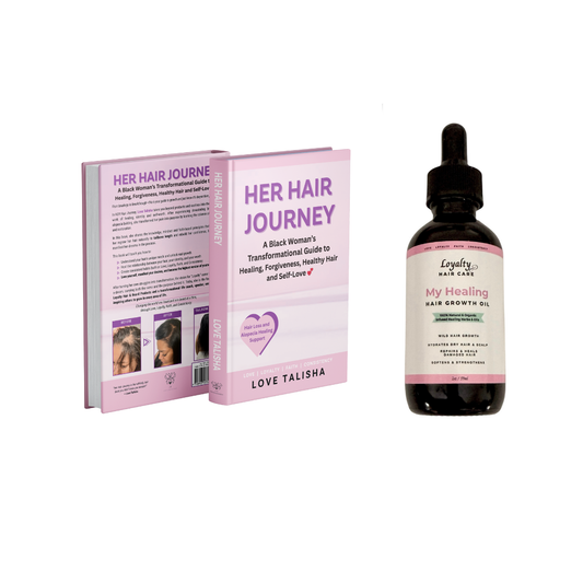 💗🔥Bundle: HER Hair Journey (Audiobook) + Healing Hair Growth Oil
